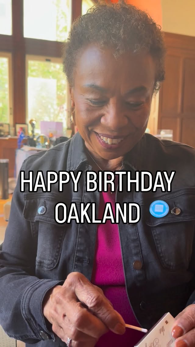 Happy Birthday, Oakland! 🎂

174 years of resilience, culture, and community and we’re just getting started. Oakland is on the move.​​​​​​​​​​​​​​​​
